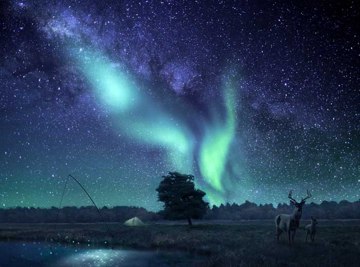 aurora boreale rovaniemi