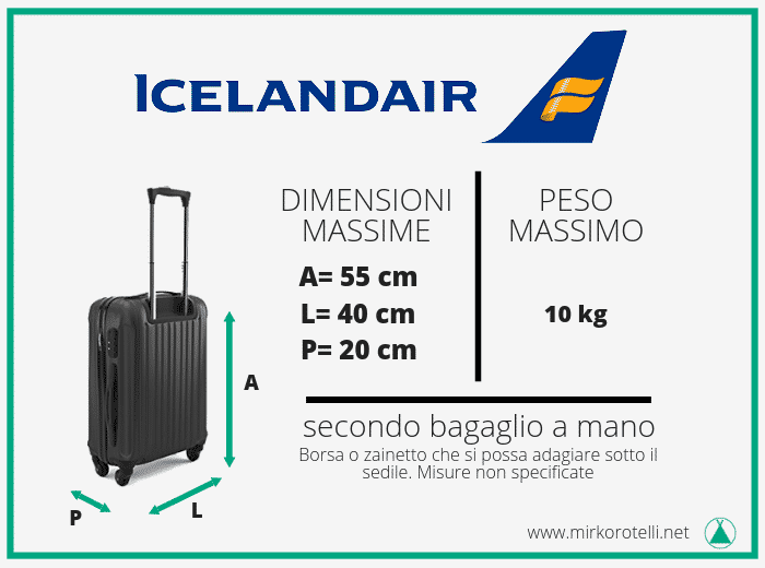 Bagaglio a mano Icelandair
