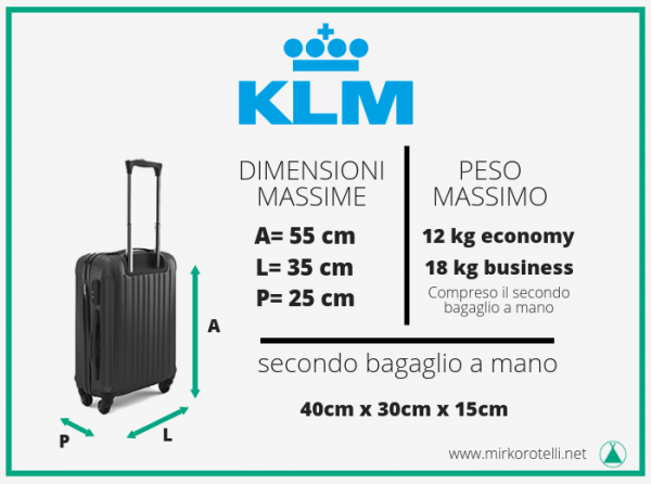 Klm Bagaglio A Mano Peso SPAHER Borsa Bagaglio A Mano 55x40x20