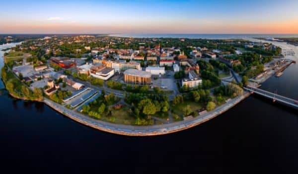 Veduta aerea di Pärnu (ph. Kristian Pikner)