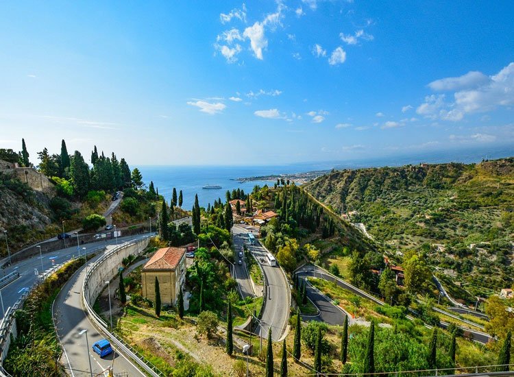 come arrivare a taormina