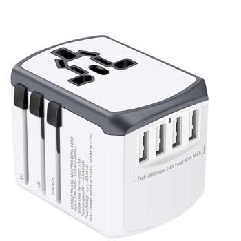 Adattatore universale con presa USB