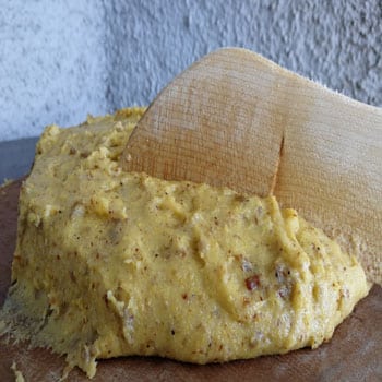 polenta con formaggio salva