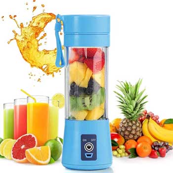 Mini Frullatore Portatile, 450ml Frullatore Piccolo Frullatore Smoothie Con  6 Lame, Frullatore Elettrico Portatile Usb Ricaricabile, Piccolo Mixer Per  Frutta Per Viaggi Casa Ufficio Palestra : : Casa e cucina