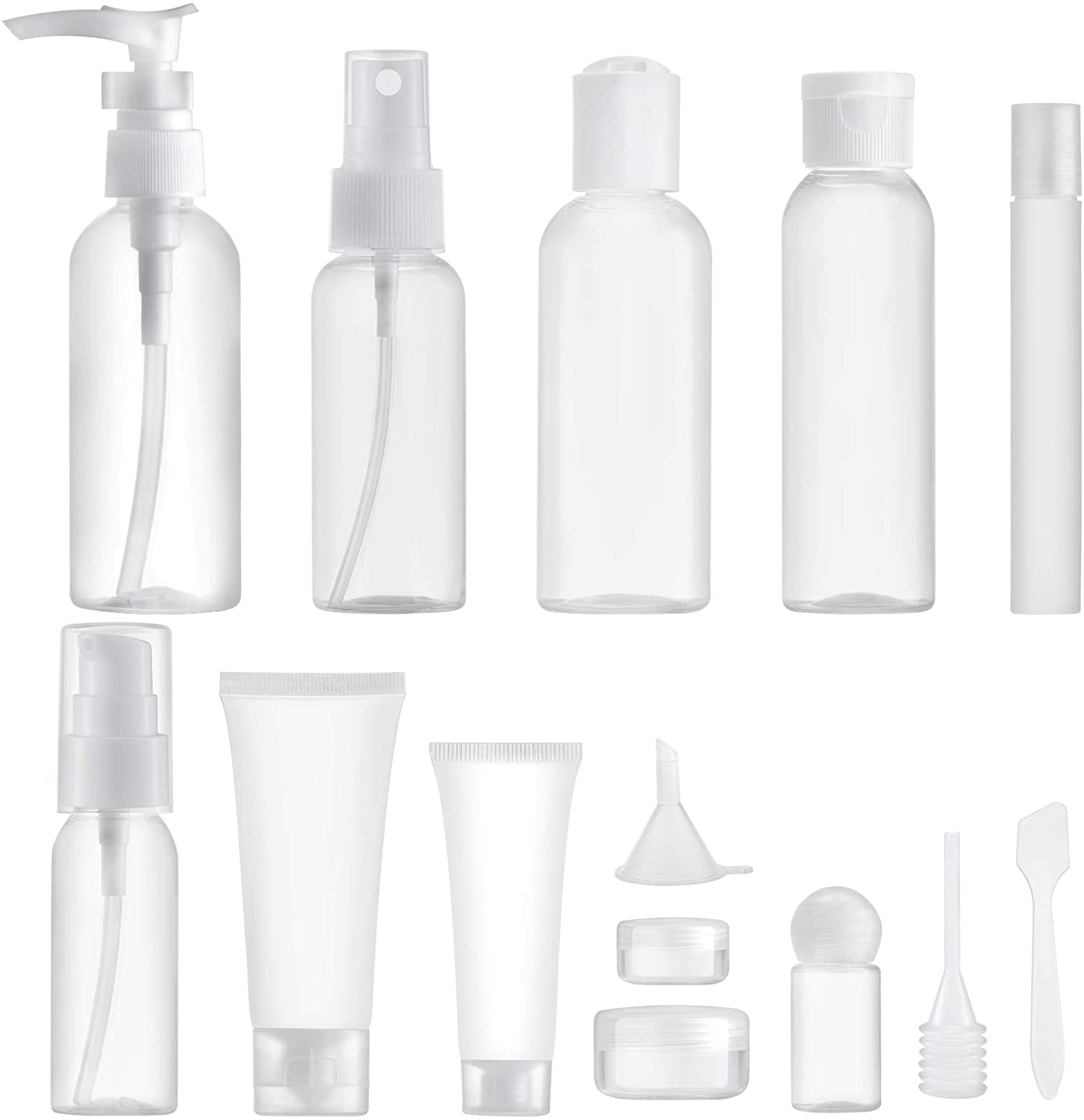 4X 89ml Bottiglie Silicone con Ventosa per  Viaggio Aereo,Shampoo,Balsamo,Crema 
