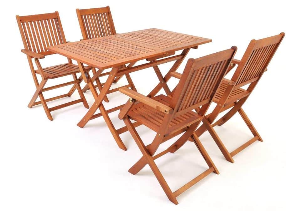 Migliori tavoli da campeggio con sedie: Set Deuba Sydney