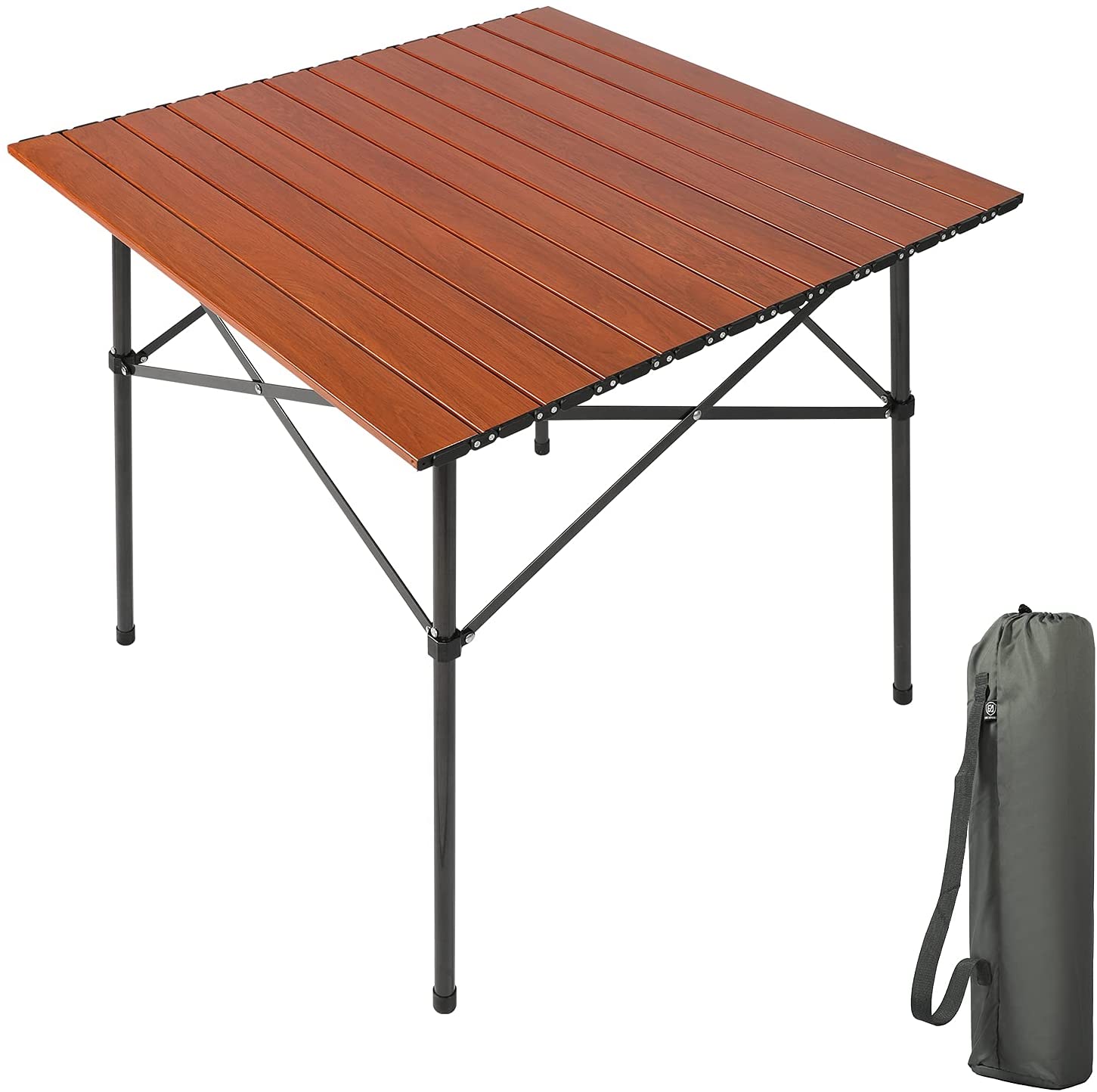 Portale LUSSO CAMPEGGIO diversità tavolo Roll tavolo Alex campeggio tavolo facilmente 71x70 cm alluminio 