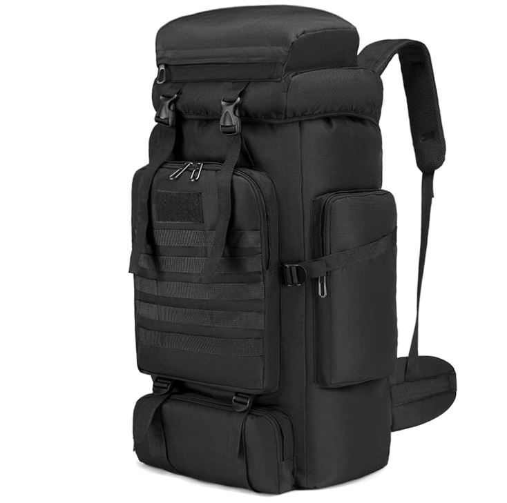 Zaino Da Campeggio 90L Rekking - Impermeabile, Sistema Molle, Ergonomico, Ideale Per Trekking E Viaggi